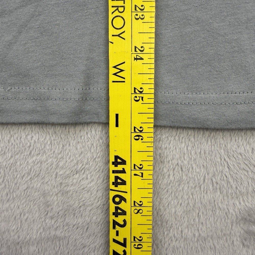 Honor The Gift Sewing Room Graphic T Shirt Womens Large Grey Orange Cotton - Picture 9 of 13
